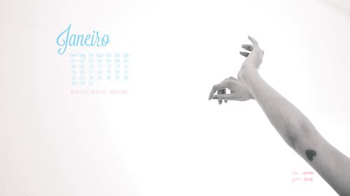 Calendário The Mustache gone Exquisite