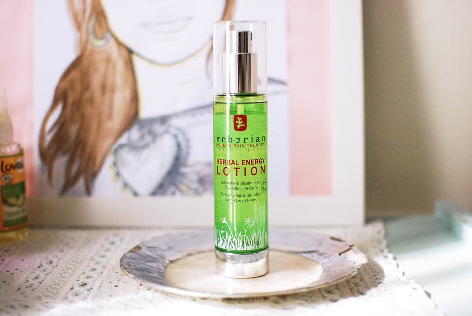 Herbal Energy Lotion da erborian, uma bruma das boas