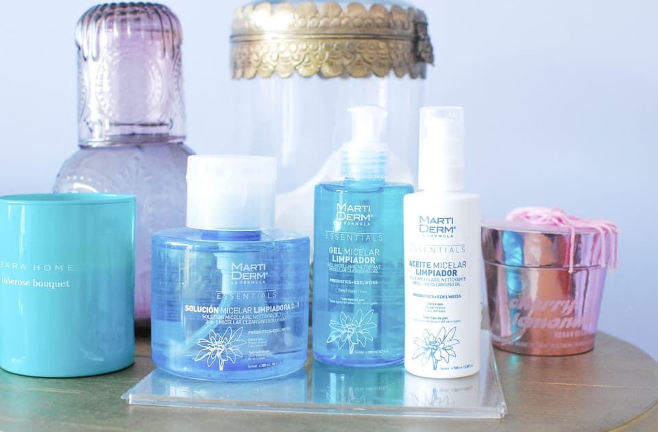 Martiderm . gama de limpeza micelar
