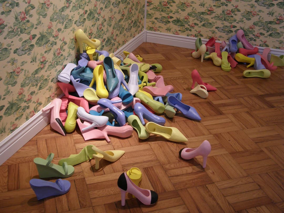 200 and something pairs of shoes- Part I