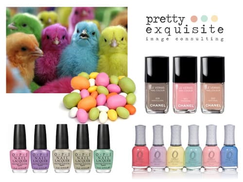Manicure para a páscoa / Easter manicure