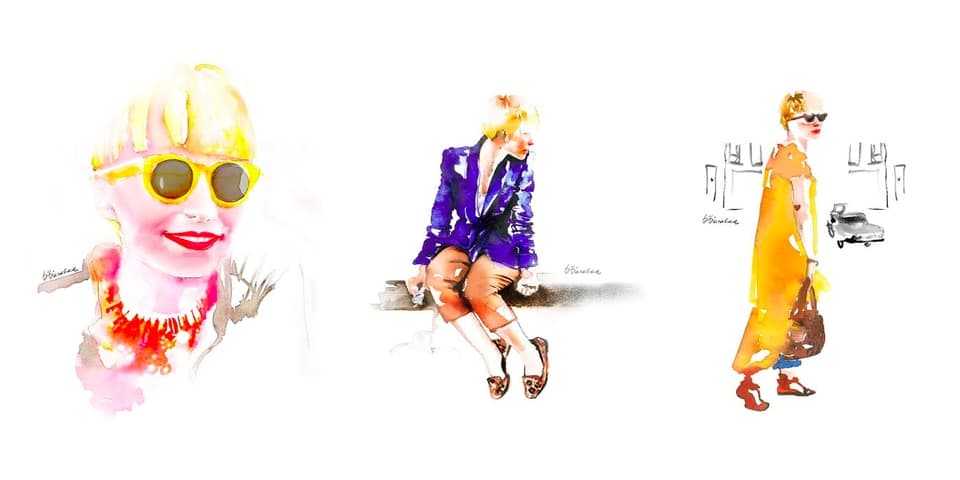 Bibiana Grave Ilustração x Pretty Exquisite